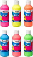 Plakkaatverf Creall fluor oranje 250ml 250 Milliliter-2