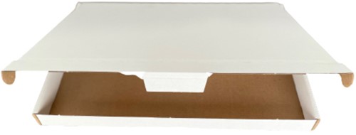 Brievenbusbox IEZZY A4 360x255x26mm karton wit 1 Stuk
