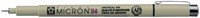 Fineliner Sakura Pigma Micron 04 0.4mm zwart 1 Stuk-2