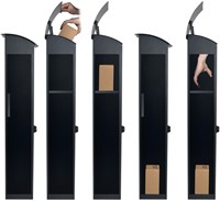 Pakketbrievenbus Helsinki zwart 1 Stuk-5