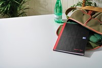 Notitieboek Oxford Black n' Red A4 96vel blanco 1 Stuk-1