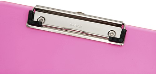 KLEMBORD MAUL A4 STAAND KUNSTSTOF NEON ROZE 1 Stuk-1