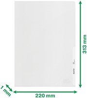L-map Leitz Recycle PP A4 transparant 25st 25 Stuk-6