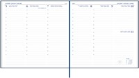 Agenda 2027 Ryam Carré 7dagen/2pagina's zwart 1 Stuk-2