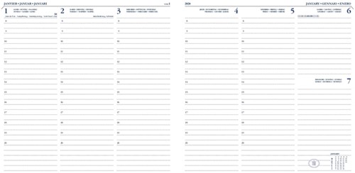 Agenda 2026 Ryam Carré 7dagen/2pagina's zwart 1 Stuk-2