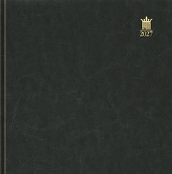 Agenda 2027 Ryam Carré 7dagen/2pagina's zwart 1 Stuk
