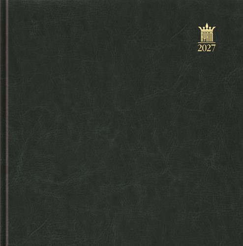 Agenda 2027 Ryam Carré 7dagen/2pagina's zwart 1 Stuk