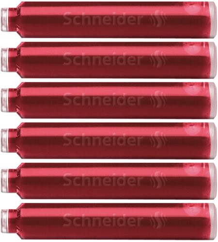 Inktpatroon Schneider din rood 6 Stuk-2