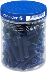 Inktpatroon Schneider din koningsblauw 100 Stuk