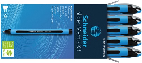 Balpen Schneider Memo XB zwart 1 Stuk-1