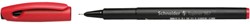 Fineliner Schneider 967 0.4mm rood 1 Stuk