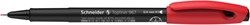 Fineliner Schneider 967 0.4mm rood 1 Stuk
