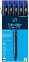 Permanent marker Schneider Maxx 130  1-3mm blauw 1 Stuk-3