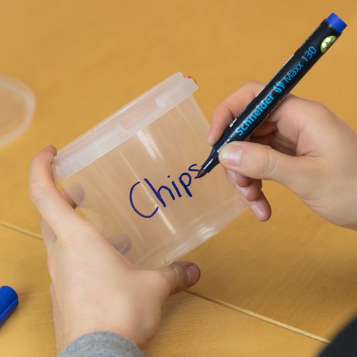 Permanent marker Schneider Maxx 130  1-3mm blauw 1 Stuk-1