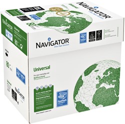 Kopieerpapier Navigator Uni Nonstop A4 80gr wit 2500 Vel