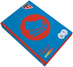 Kopieerpapier Quantore Colour A4 80gr diepblauw 500 Vel