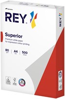 Kopieerpapier Rey Superior A4 80gr wit 500 Vel