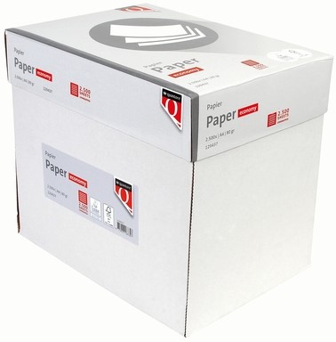 Kopieerpapier Quantore Economy Nonstop A4 80gr wt 2500 Vel