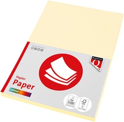 Kopieerpapier Quantore Col-50 A4 160gr ivoor 50 Vel