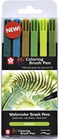 Brushpen Sakura Koi WaterBrush klein reservoir 6 Stuk-1