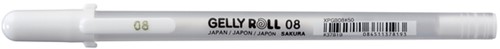 Gelschrijver Sakura Gelly Roll Classic 08 wit 1 Stuk