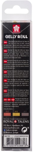 Gelschrijver Sakura Gelly Roll Moonlight nature 3 Stuk-3