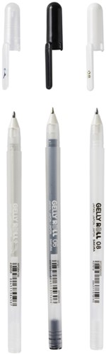 Gelschrijver Sakura Gelly Roll Metallic 3 kleuren 3 Stuk-7