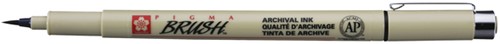 Brushpen Sakura Pigma Brush zwart 1 Stuk-5
