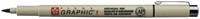 Fineliner Sakura Pigma Graphic 1 1.0mm zwart 1 Stuk-3
