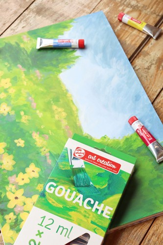Gouache Talens Art Creation set 12 kleuren 12 Tube-1