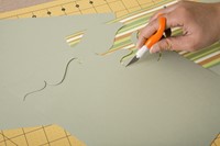 Vingertipmes Fiskars met SoftGrip oranje 1 Stuk-1