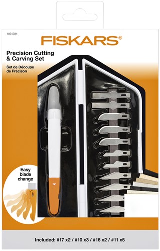 Snijmes Fiskars Premium Precision 12-delig 1 Stuk