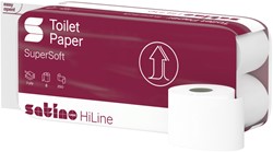Toiletpapier Satino MT1 HiLine 250 vel wit 071340 8 Rol