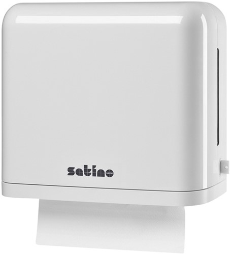 Handdoekdispenser Satino PT3 klein wit 1 Stuk