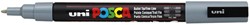 Verfstift Posca PC3M F grijs 1 Stuk
