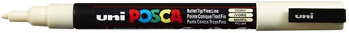 Verfstift Posca PC3M F ivoor 1 Stuk
