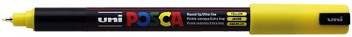 Verfstift Posca PC1MR EF geel 1 Stuk