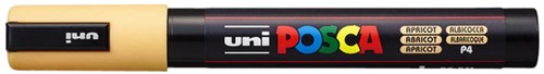 Verfstift Posca PC5M M abrikoos 1 Stuk