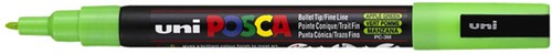 Verfstift Posca PC3M F appelgroen 1 Stuk