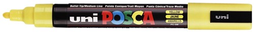 Verfstift Posca PC5M M geel 1 Stuk