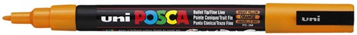 Verfstift Posca PC3M F oranje 1 Stuk