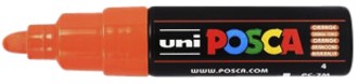 Verfstift Posca PC7M B donkeroranje 1 Stuk