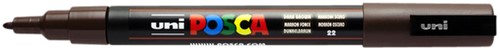 Paintmarker Uni POSCA PC3M F donkerbruin 1 Stuk