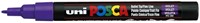 Paintmarker Uni POSCA PC3M F paars 1 Stuk