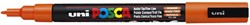 Verfstift Posca PC3M F donkeroranje 1 Stuk
