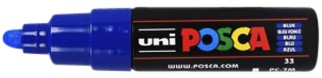 Verfstift Posca PC7M B donkerblauw 1 Stuk