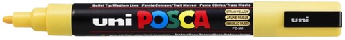 Verfstift Posca PC5M M strogeel 1 Stuk