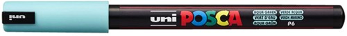 Verfstift Posca PC1MR EF laqua groen 1 Stuk