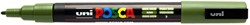 Verfstift Posca PC3M F kaki 1 Stuk