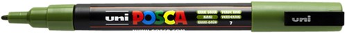 Verfstift Posca PC3M F kaki 1 Stuk